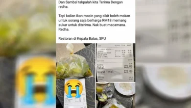 Sukar terima kailan ikan masin seorang makan RM18