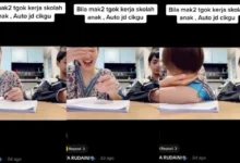 Netizen Terhibur Lihat Rita Rudaini Semak Kerja Sekolah Anak! [VIDEO] 