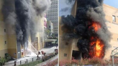 Mid Valley KL terbakar