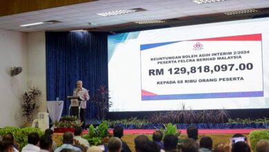 Felcra umum RM129 juta Keuntungan Boleh Agih Interim 2 tahun ini