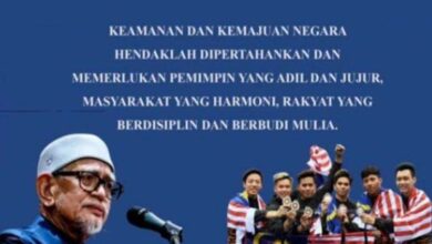 Gambar Hadi Dalam Slaid Khutbah Jumaat Di Melaka, Adakah Di Sengajakan?