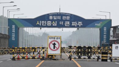 Korea Utara letupkan jalan sempadan Korea Selatan