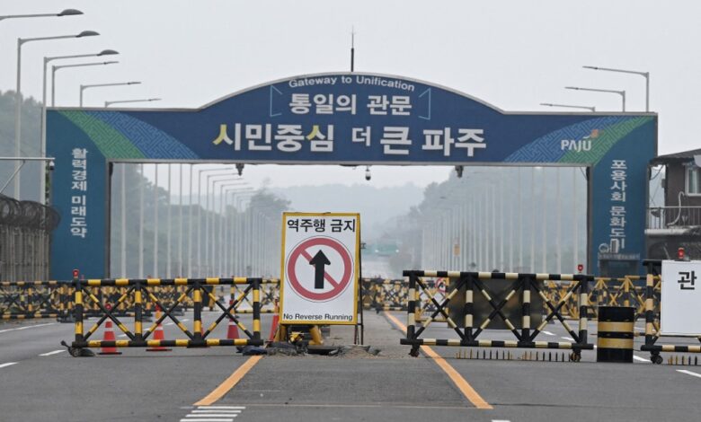 Korea Utara letupkan jalan sempadan Korea Selatan