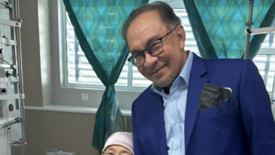 Dr Wan Azizah recovering after medical procedure at Sultan Idris Shah Hospital