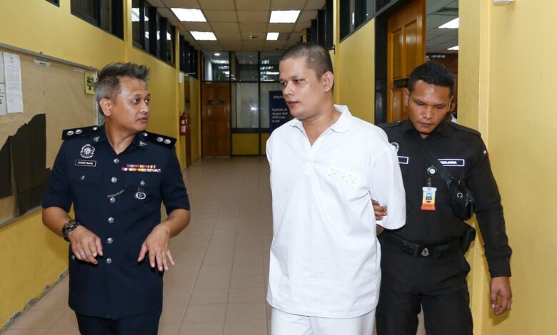 Duda dipenjara 22 bulan tumbuk kekasih, rakan