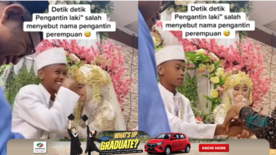 Ehem, pengantin silap sebut nama bakal isteri semasa akad nikah