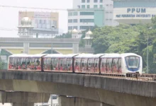 Polis sudah ada video, gambar individu ceroboh landasan LRT