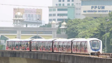 Polis sudah ada video, gambar individu ceroboh landasan LRT