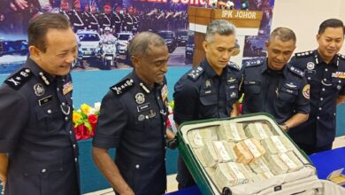 Culik ahli perniagaan: Pistol, gari dan wang tebusan RM7.2 juta dirampas