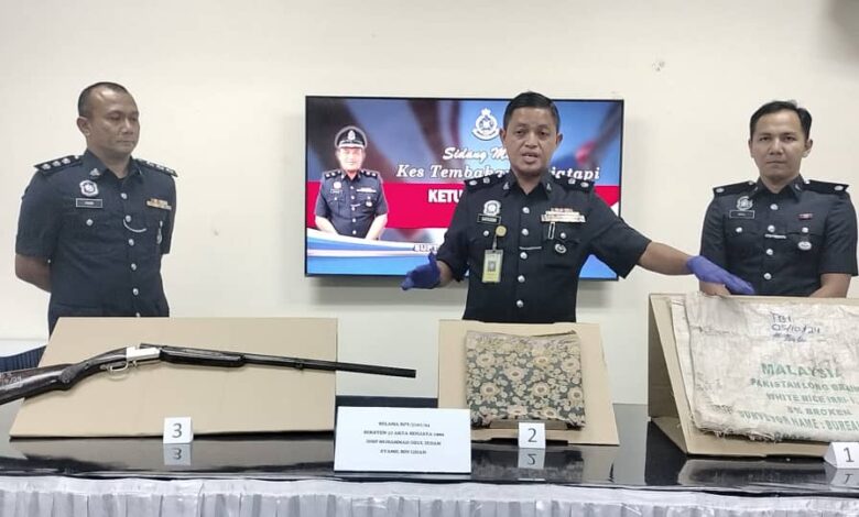 Warga emas disyaki tembak penagih curi sawit direman