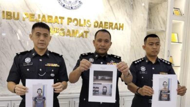 Dua lelaki kebas duit tabung, CCTV masjid