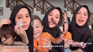 Gelagat Farah Nabilah Diganggu Anak Ketika Bersiap, Raih Perhatian! [VIDEO]