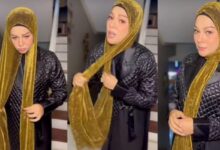 Gelagat Sharifah Shahirah Cuba Ikut Stail Tudung Nora Danish, Raih Perhatian [VIDEO]