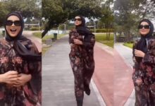 Che Ta Berjoging Sambil Pakai Kaftan [VIDEO]