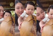 Zahirah Macwilson Main “Peekaboo” Dengan Anak Perempuannya [VIDEO]