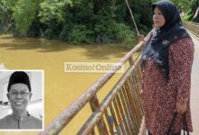 ‘Saya anggap di sinilah kubur suami’