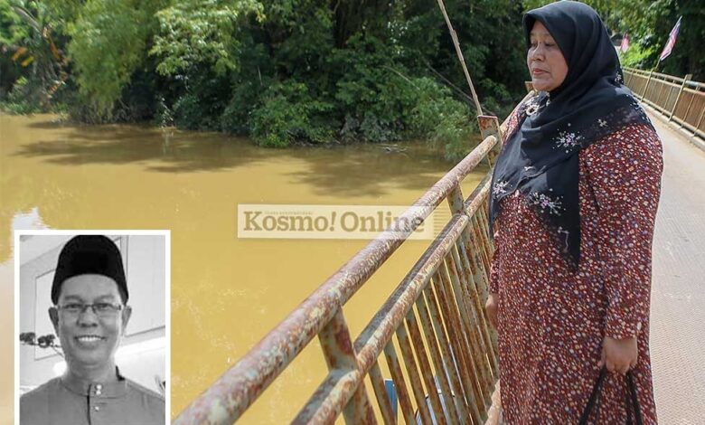 ‘Saya anggap di sinilah kubur suami’