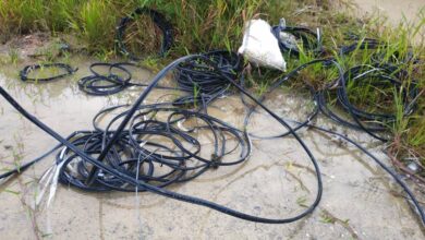 2 kumpulan sindiket curi kabel di Miri tumpas