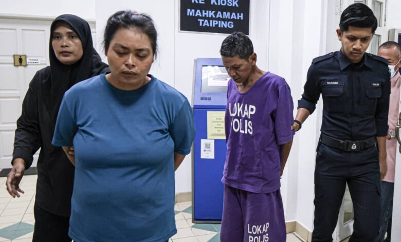 Bapa kandung, ibu tiri mengaku salah dedah anak kepada kecederaan fizikal