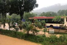 Bomba Selangor terima laporan 2 lokasi banjir di Ampang