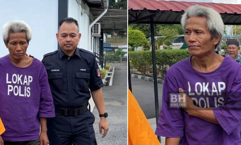 Gelandangan ada parang, ugut 'aku potong kau' tak dibenar ikat jamin