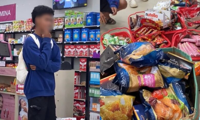 ‘Influencer’ acah gadai telefon selepas borong makanan