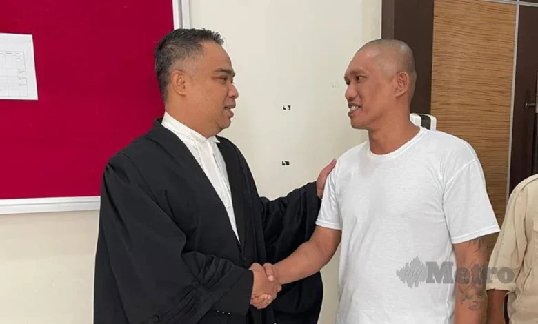 Duda tadah tangan selepas terlepas hukuman mati