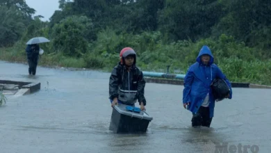 Banjir: Ramai terperangkap, minta di selamatkan di Pasir Mas, Tumpat