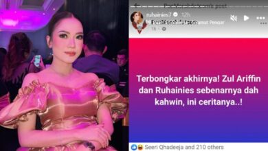 Ruhainies Terhibur Dengan Berita Yang Tersebar!