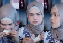 Cara Siti Nurhaliza Makan Raih Perhatian Ramai! [VIDEO]