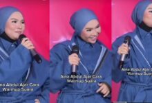 Aina Abdul Tunjuk Cara ‘Warm Up’ Vokal Sebelum Menyanyi [VIDEO]