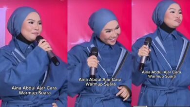 Aina Abdul Tunjuk Cara ‘Warm Up’ Vokal Sebelum Menyanyi [VIDEO]