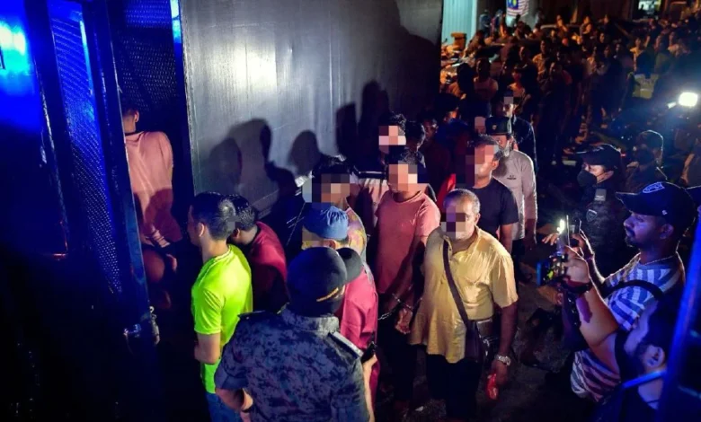 Imigresen, Polis gempur Pandan Mewah