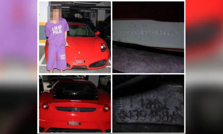 Anak penyanyi antara 6 ditahan disyaki terbabit kes curi Ferrari