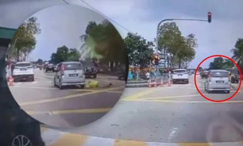 Cedera dilanggar kereta ketika kawal lalu lintas depan sekolah