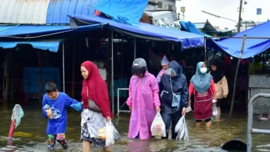 2 korban banjir di selatan Thailand, ribuan berpindah