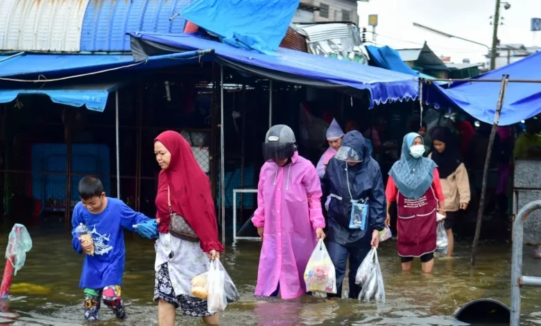 2 korban banjir di selatan Thailand, ribuan berpindah