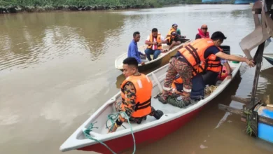 Mayat nelayan tempatan dikhuatiri lemas ditemui