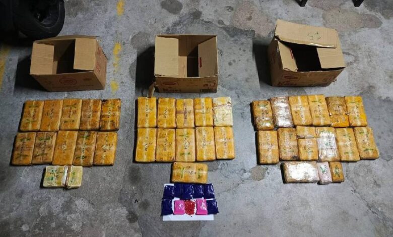 Penyeludup lari tinggalkan 216,000 biji pil yaba bernilai RM3.2 juta