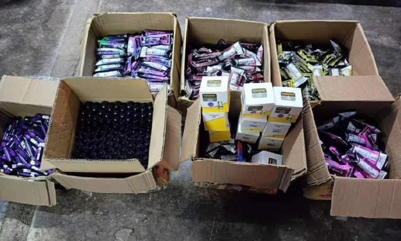 PGA rampas rokok elektronik, perisa vape bernilai RM221,500 dan kambing seludup