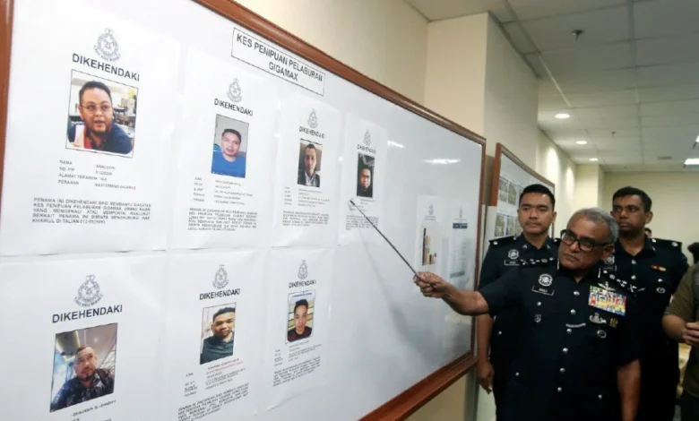 7 diburu terbabit kes penipuan Gigamax dengan kerugian lebih RM7.25 juta