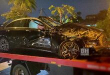 Kereta bertembung, dua maut dua cedera parah