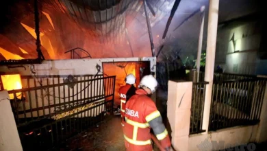 4 rumah terbakar, lebih 20 penghuni terjejas