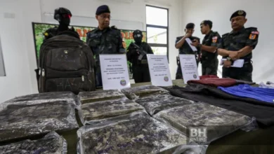 2 lelaki panjat tembok sempadan tinggalkan ganja 8kg bernilai RM400,000