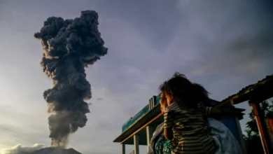 Letusan Gunung Ibu di Maluku kini pada tahap ancaman tertinggi