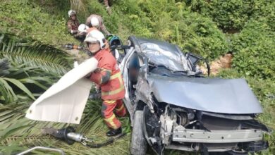 Dua bersaudara maut, dua cedera kemalangan di LPT1