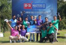 Farez juara golf amatur BDB Masters and Charity Golf 2024