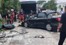 5 maut kemalangan dirempuh kereta dipandu remaja 16 tahun