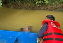 Lelaki jatuh sungai ketika cari durian ditemui lemas