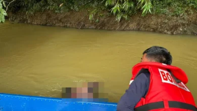 Lelaki jatuh sungai ketika cari durian ditemui lemas